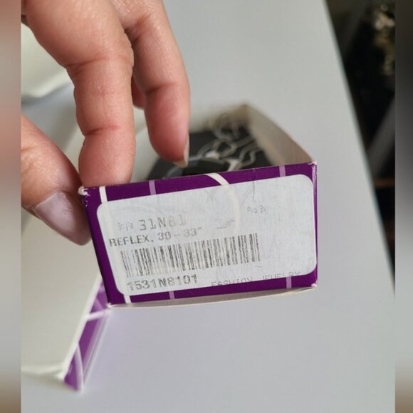 Vintage Lia Sophia Reflex Love Boho Square Drop Lariat Necklace Snake Chain - Picture 10 of 10